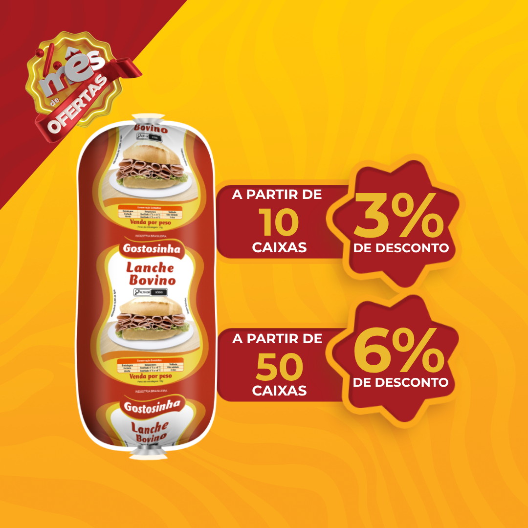 Lanche Resfr Gostosinha - Cx20kg